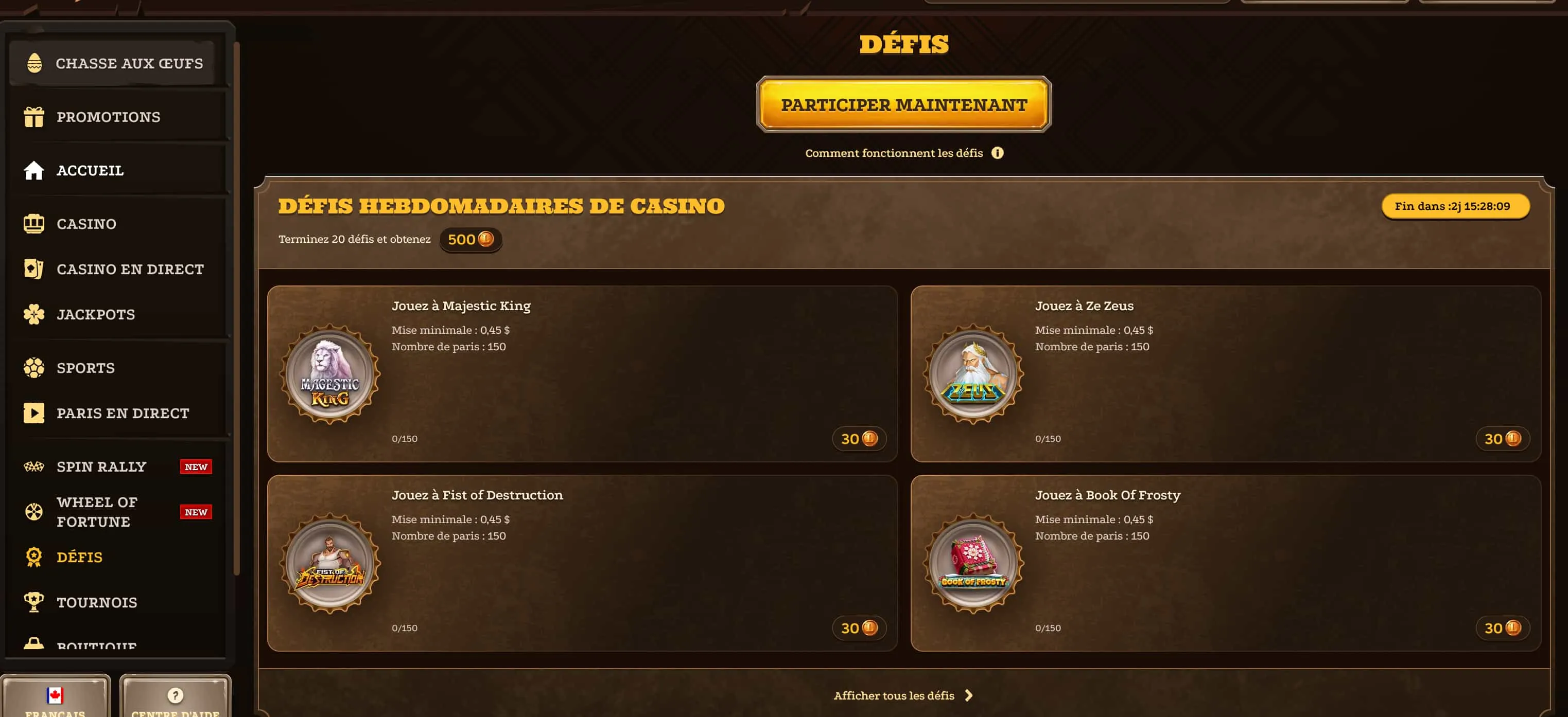 Lizaro Casino Catalogue : Des Jeux pour Chaque Humeur et Chaque Budget